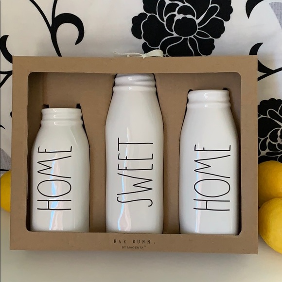 Rae Dunn Home Sweet Home Vases - Picture 2 of 2
